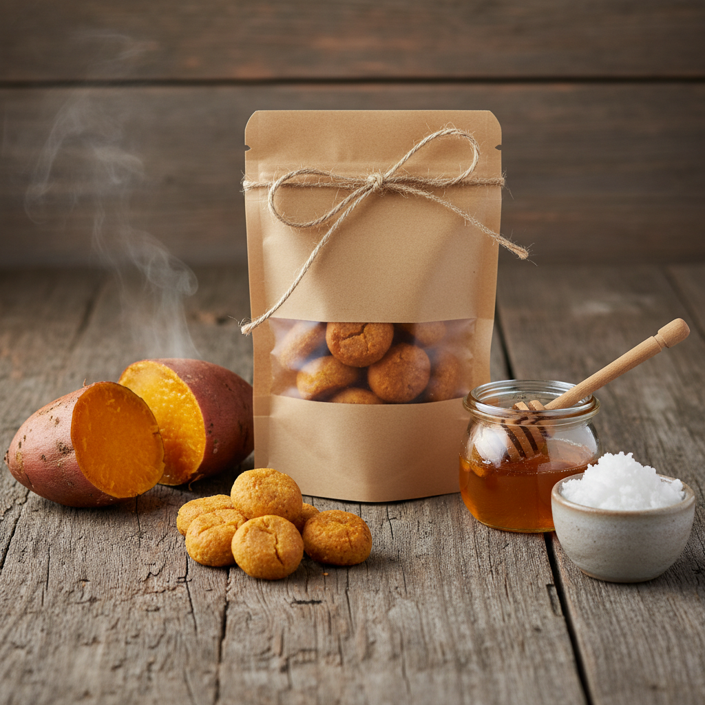 Riley's Honey Heart Sweet Potato Soft-Bakes