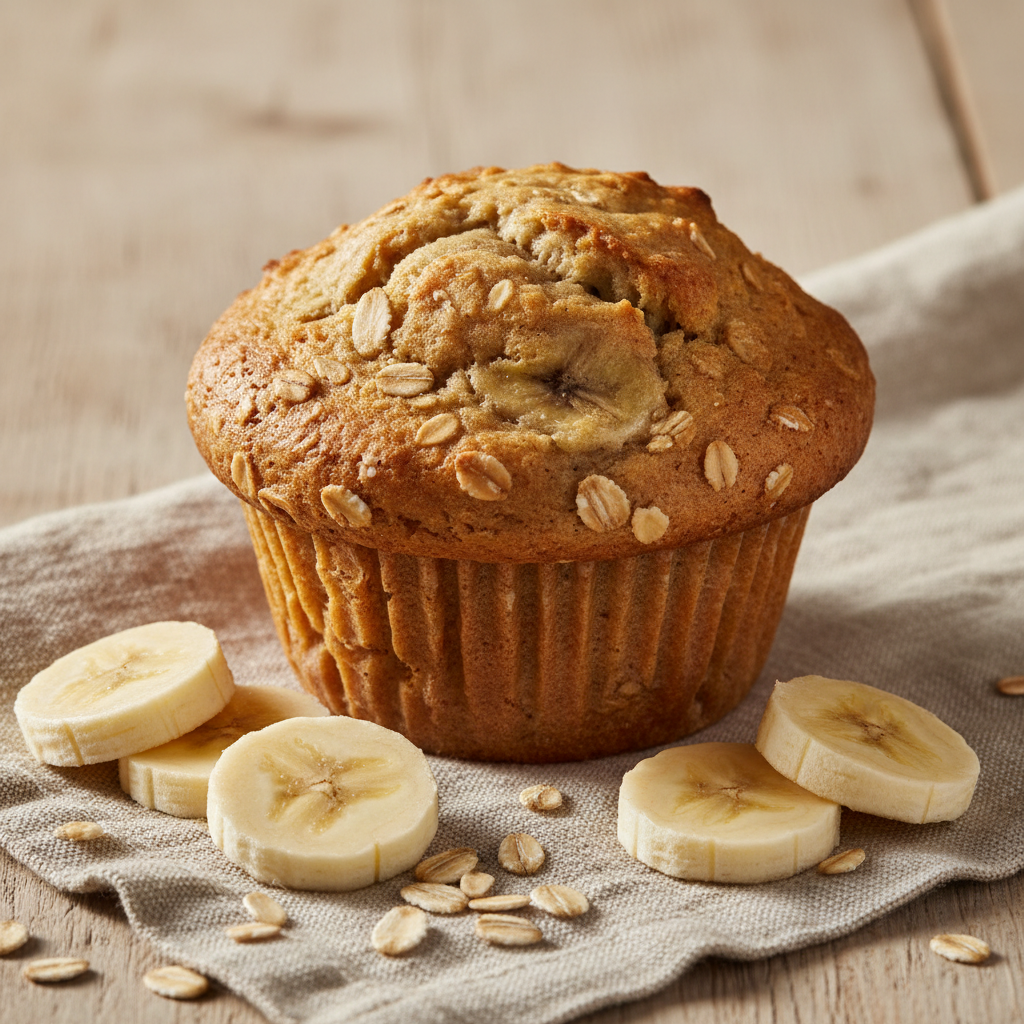 The Big Sook Banana & Oat Muffin